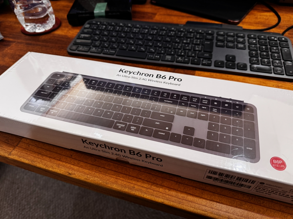 ほぼMX Keysで半額。Keychron B6 Proを仕事用に導入する条件